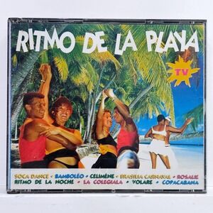 Ritmo De La Playa Diamond Music 2 CD Compilation 1991 Tropical Latin Dance TV